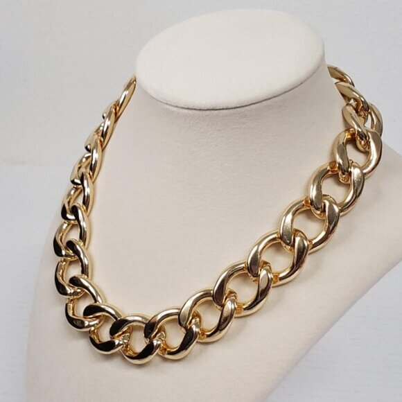 Authentic Louis Vuitton Lock & Key Gold with Unbranded Cuban Style Chain 092925 - Picture 5 of 9